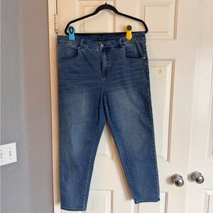 Universal Standard Blue Straight Leg Jeans